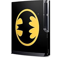 DC Comics Batman Playstation 3 & PS3 Slim Skin - Batman Logo Vinyl Decal Skin For Your Playstation 3 & PS3 Slim