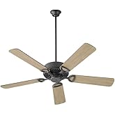 Quorum 43525-5942 Estate 52" Ceiling Fan, Matte Black