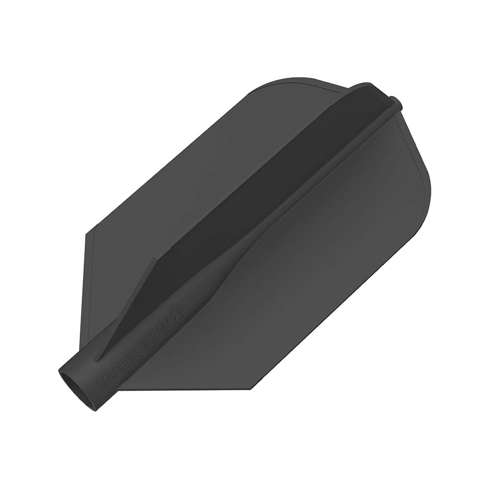 8 Flight Black Slim Pro Dart Flights