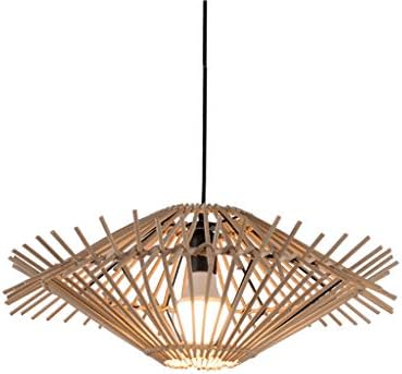 Bamboo Art Rattan Chandelier Southeast Asian Style, Restaurant Aisle Porch Japanese Retro Bamboo Lamp
