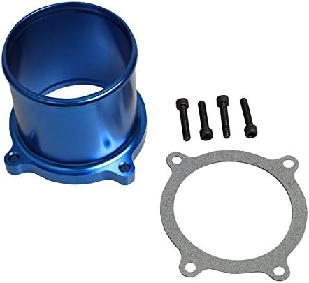Throttle Valve Delete Kit Fits 07-17 Dodge Ram Cummins Diesel EGR 6.7L Blue