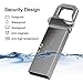 2TB USB 2.0 Flash Drive Waterproof USB Stick High Speed Metal Pendrive (2TB)