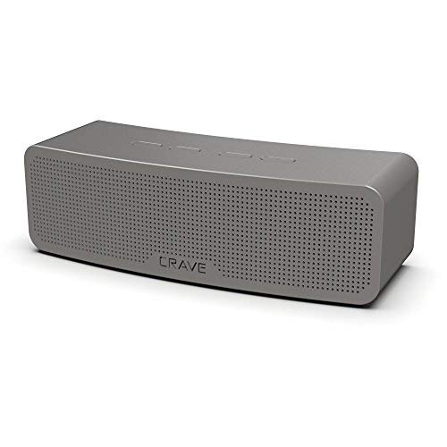 Crave Curve Portable Bluetooth 20W Wireless Intelligent Speaker with Enhanced Bass, Built-in Microphone and Speakerphone