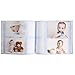 C.R. Gibson's Blue Boy Photo Album Baby Photo Album, 8.9 x 8.9 x 1.7 inches , 80 pages