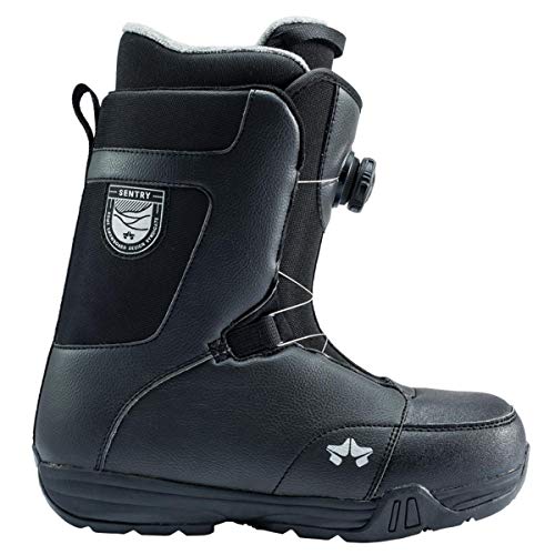 Rome Snowboards Sentry Boa Snowboard Boots, Black, 10.5