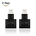 Aitee Lightning Dock Extender Adapter Connect to iPhone7/6/6s/6sPlus/5/5s/iPad for Lifeproof/Outter box, Lightning 8pin Male to Female Dock extender Charging Sync Transmitting Data