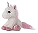 Aurora® Enchanting Dreamy Eyes™ Heavenly White Unicorn™ Stuffed Animal - Captivating Gaze - Aesthetic Appeal - White 10 Inches