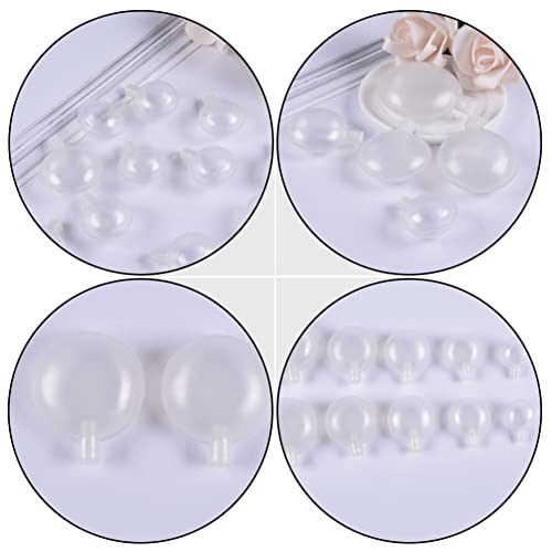 Toyvian 100pcs Rattle Box Repair Toy Squeakers Rattle Balls Rattles Boxes Mixed for Sewing in