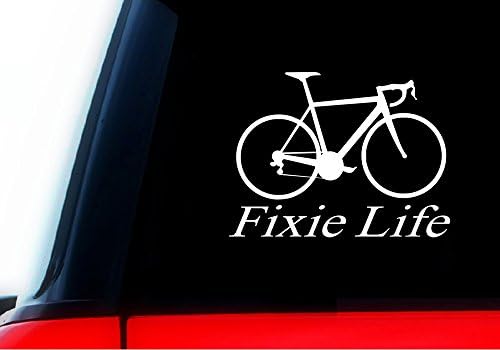 Fixie Life , Car Laptop Decal Sticker HenryCarDecals001240-6inch