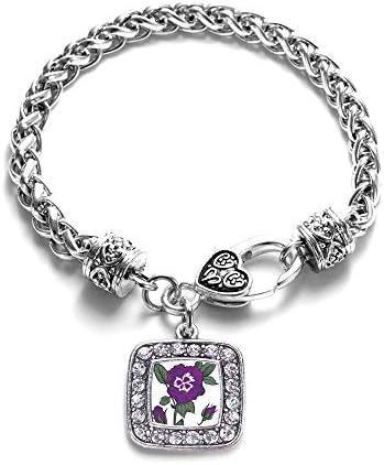 Amazon.com: Inspired Silver - It's A Boy - Silver Braided Bracelet