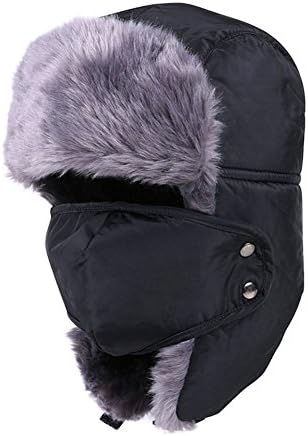 Gaosaili Unisex Winter Hunting Hat Ushanka Windproof Mask Cap
