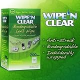 200 Flents Wipe N Clear Lens Cleaning Cloths Personal Healthcare / Health Care