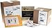 DigiOrange 200 Premium Self Adhesive White Blank Half Page Shipping Labels 8.5x5.5 for Laser Inkjet Printer