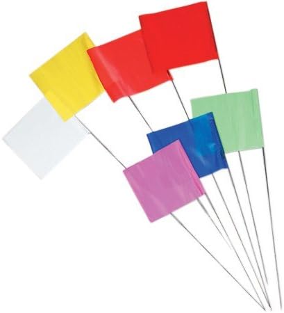 Yellow Wire Flag Marks