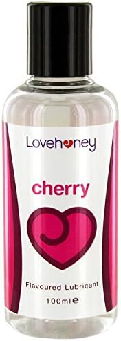 Lovehoney Cherry Flavoured Lube - Water Based Lube Gel - Fruity Lubricant - 100ml, Clear - Image 4
