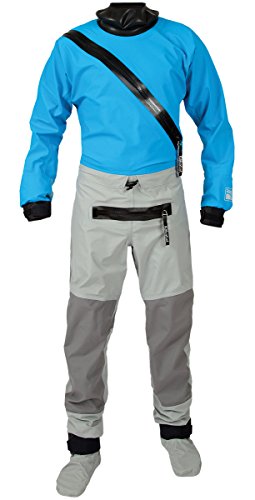 Kokatat Men's Hydrus Swift Entry Drysuit w/ Zipper-Electric Blue-XL