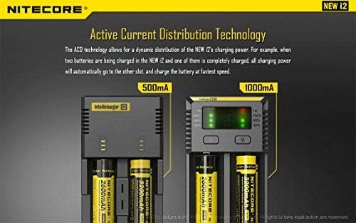 Nitecore i2 (New 2017 version) Intelligent Charger Universal Smart Battery Charger for 18350 16340 26650 18650 16340 AA/AAA re-chargeable LI-ion Batteries - Image 3