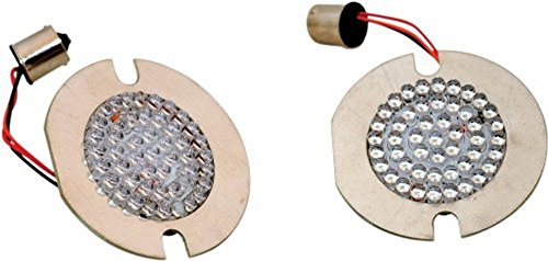 Custom Dynamics BTRB-A-1157-A LED Turn Signal (Black Housing Amber/Amber/Amber Bullet Ringz (1157 Style))