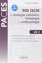 900 QCM de biologie cellulaire, histologie et embryologie