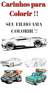 Livro Carinhos : para Colorir !!