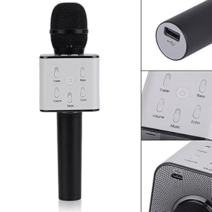 q7 wireless microphone & hifi speaker