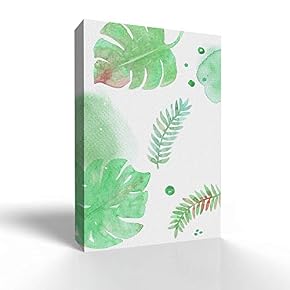 Watercolor Abstract Color Block Line Draw