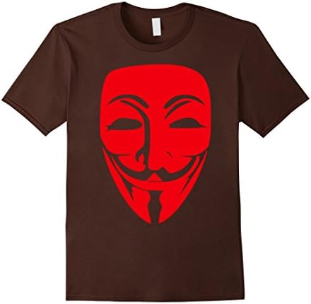 Men's Jurassic Coast Anonymous T-Shirt Medium Brown