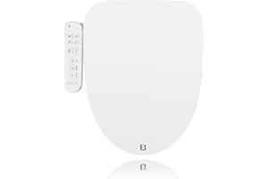 Bejoan Z1 Bidet Toilet Seat, Bidet Attachment for Toilet Warm Water, Elongated Heated Toilet Seat with Quite Close, Electric Smart Air Dryer, Customizable Washing Modes for Ultimate Comfort