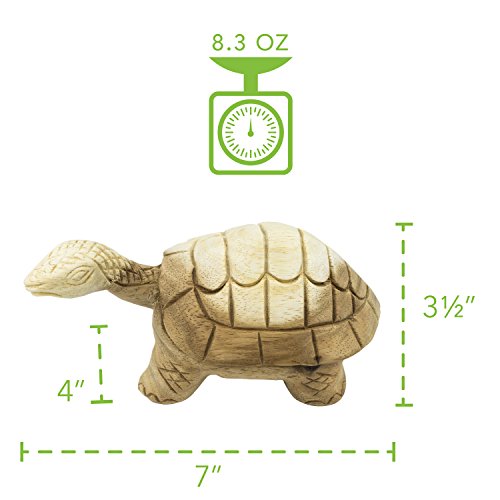 Organic Wood Turtle Rattle - Thumbnail 2