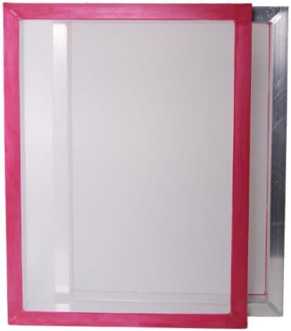 2-pack 18"x20" Aluminum Screen Printing Frames w/ 180 tpi White Mesh Pre-stretched