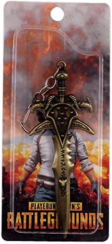 Mobifactory Metal Pub G Sword Keychain (Gold)