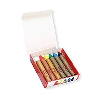 Window & Mirror Coloring Crayons - Pack of 6 Colors