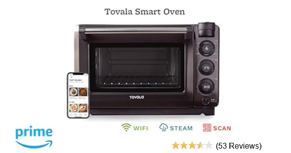 Amazon Com Tovala Gen 2 Smart Steam Oven Countertop Wifi Oven