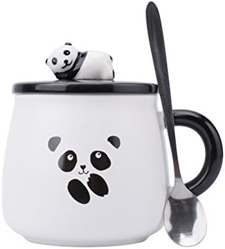 Panda coffee mugs tea cups teacups ceramicporcelain espresso travel mug-I 450ml