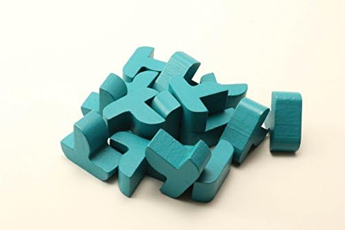 YorksGamePieces Turquoise Ships Expansion Replacement Player Pieces