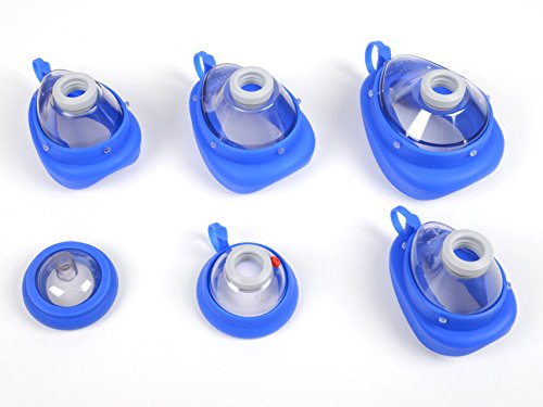 Ambu Mask N ° 5 Adults, Blue - Image 3