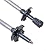 Tri-Fold Carbon Cork Trekking Poles/Sticks - Folding, Collapsible, Adjustable, and Ultralight - Perfect for Hiking, Walking, Backpacking and Snowshoeing (100-120 cm) Red