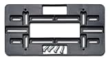 Cruiser Accessories 79150 Universal License Plate Mounting Plate, Black