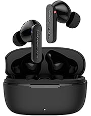 Monster N-Lite Clear Talk Wireless Earbuds Bluetooth 5.0 Headphones with CVC 8.0 Noise Reduction, True Wireless Bluetooth Earphones 4 Mics, IPX5 Waterproof in-Ear Headset 30H Playtime, Touch Control
