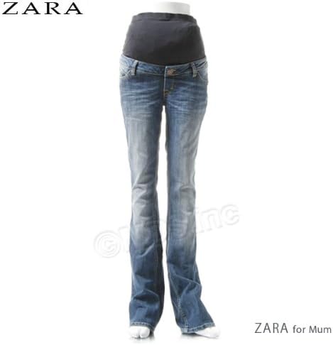 Amazon Co Jp アウトレット ザラ Zara レディース マタニティ デニム パンツ 6042 213 S 400 服 ファッション小物