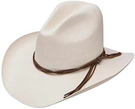 Stetson Hats 10X Rancher 4 in. Brim Precreased Straw Hat Natural
