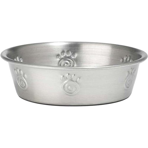 Pet Rageous Cayman Classic Non-Skid Stainless Steel 1 Cup Capacity Bowl