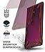 Ringke Fusion-X Compatible with Xperia XZ3 Case Ergonomic Transparent Military Drop Tested Defense Hard PC Back TPU Bumper Impact Resistant Protection Cover for Sony Xperia XZ3 - Ruby Red
