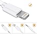 Haribol iPhone Lightning Cable Apple MFi Certified, iPhone Charger 4Pack[ 3.3FT 6.6FT] 8 Pin Lightning to USB Charger Cable for iPhone Xs/Max/XR/X/8/8Plus/7/7Plus/6S/6S Plus/SE/iPad/Nan More(White)