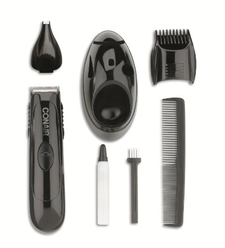 Conair GMT100RQSC Battery Operated 2-in-1 Beard and Mustache Trimmer
