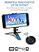 Premium HD Bluetooth Selfie Remote Control Camera Shutter for iPhone, Samsung Galaxy, Android, iPad, iPod, Tablets - Amazing Selfie Clicker for Photos, Videos, 30ft Range (Charcoal)