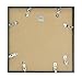 Golden State Art, 12.5x12.5 Black Aluminum Vinyl Record Album Cover Frame