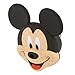 Oxygenics 79268 Mickey Mouse Fixed Shower head, Red/Black