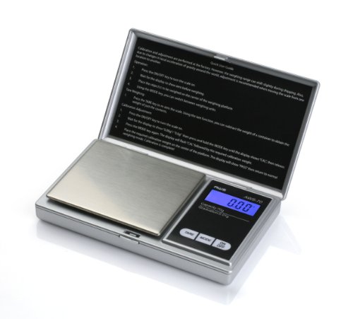AMERICAN WEIGH SCALESAWS Series Digital Pocket Weight Scale 70g x 0.01g, (Silver), AWS-70-SIL