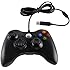 Wired USB Game Controller Gamepad Game Joystick Joypad for Microsoft Xbox 360 & Windows PC (Black)